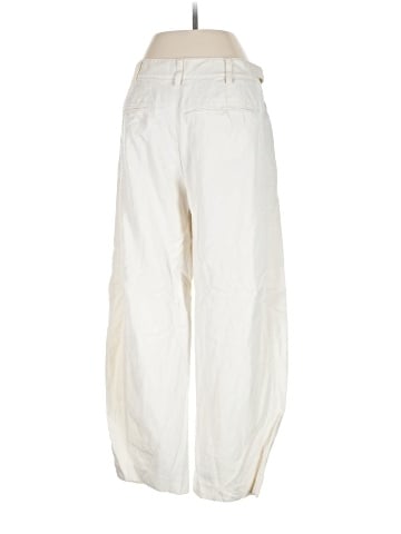 Madewell The Barrel-Leg Pant in Drapey Twill (view 2)