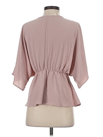 Entro 3/4 Sleeve Blouse (view 2)