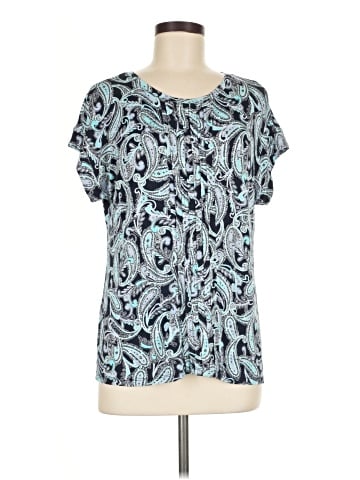 Liz Claiborne Short Sleeve Blouse (view 1)