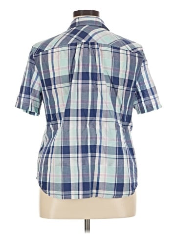 Talbots Short Sleeve Button-Down Shirt (view 2)