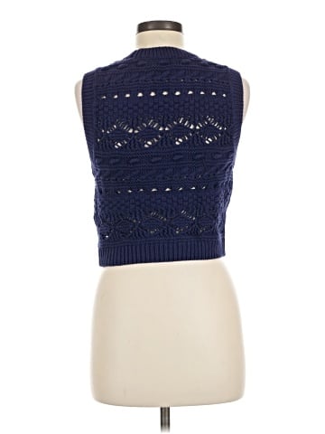 Madewell Crochet-Knit Sweater Vest (view 2)