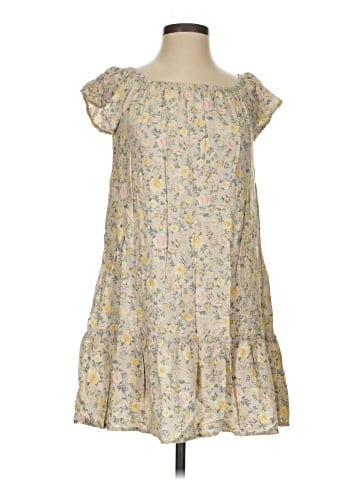 Pink Rose Casual Dress (view 1)