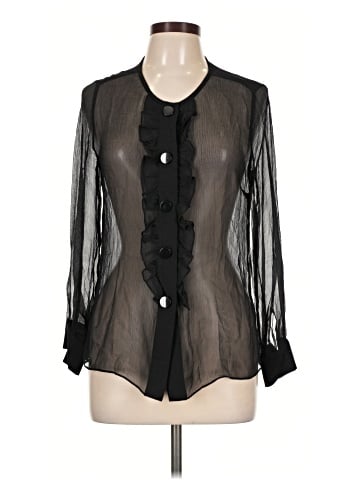 Alfani 3/4 Sleeve Silk Top (view 1)