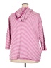 Basic Editions 100% Cotton Pink Pullover Sweater Size 2X - photo 2