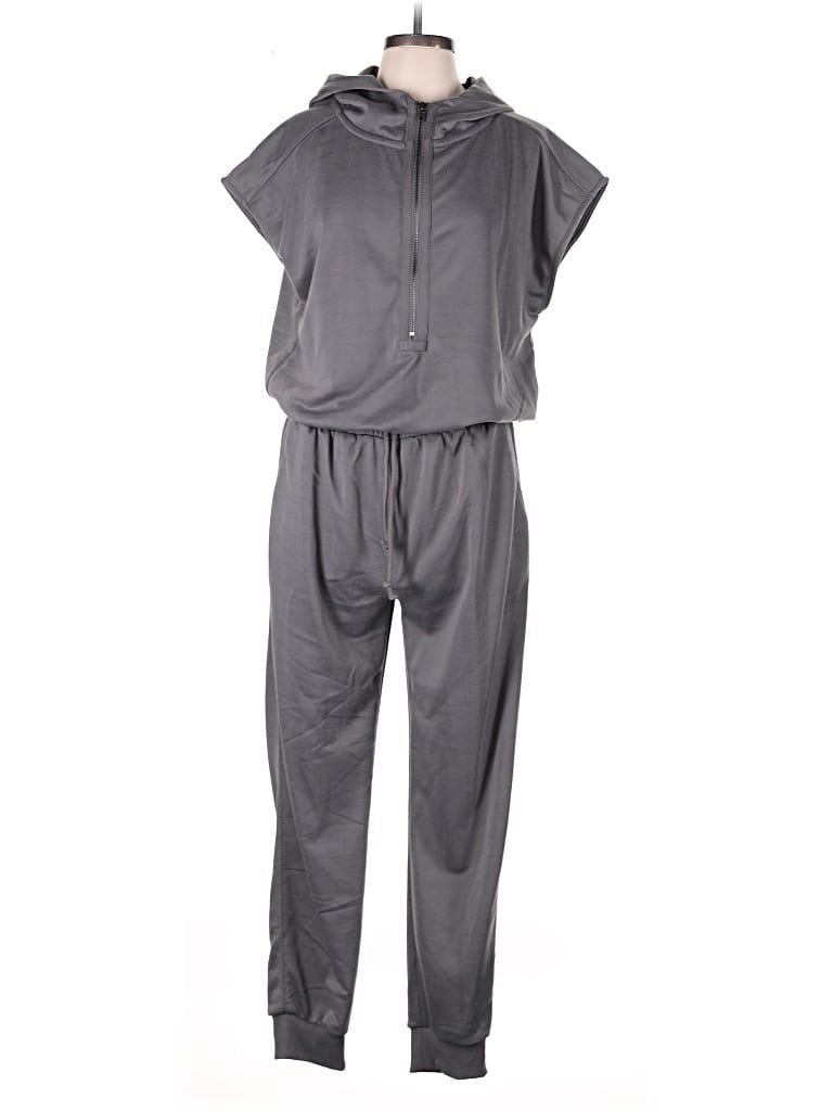 Pre-owned Wishlist Jumpsuit In Gray
