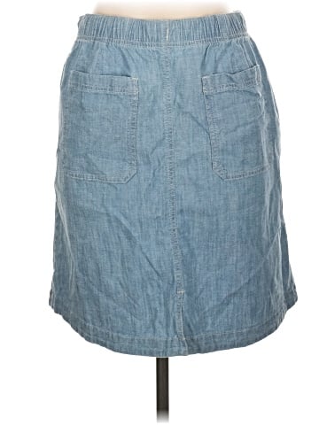 L.L.Bean Denim Skirt (view 2)