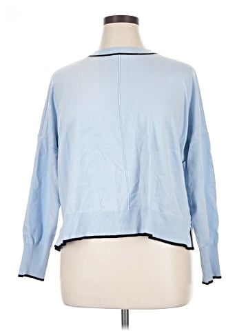 Cosmic Blue Love Pullover Sweater (view 1)