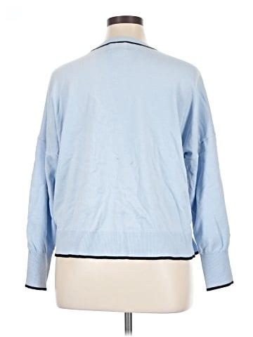 Cosmic Blue Love Pullover Sweater (view 2)