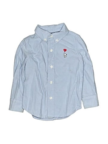 Janie and Jack Long Sleeve Button-Down Shirt (view 1)