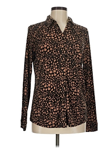 Adrianna Papell Long Sleeve Blouse (view 1)
