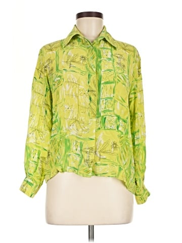 PIANO 3/4 Sleeve Silk Top (view 1)