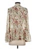 Max Studio 100% Polyester Ivory Long Sleeve Blouse Size S - photo 2