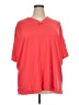 Basic Editions Red Short Sleeve Top Size 3X - photo 1