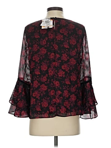 Kasper Long Sleeve Blouse (view 2)