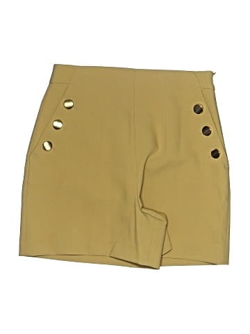 Zara Khaki Shorts (view 1)