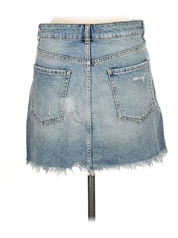 Free People Denim Skirt (view 2)