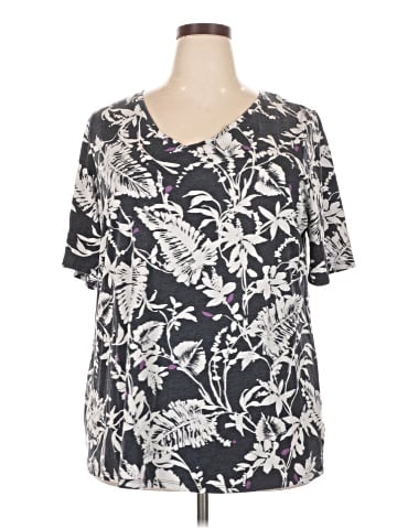 Lane Bryant Short Sleeve Blouse (view 1)