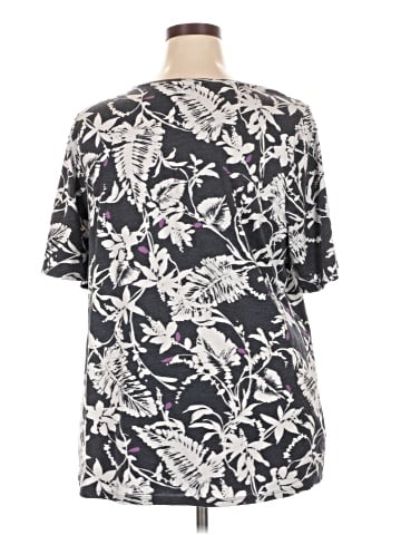 Lane Bryant Short Sleeve Blouse (view 2)