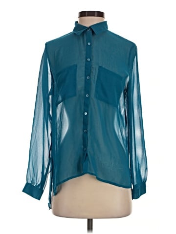 Ambiance Apparel Long Sleeve Blouse (view 1)