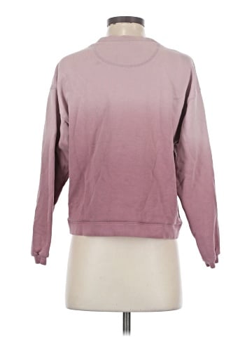 Madewell Dip-Dye (Re)sourced Cotton Swing Sweatshirt (view 2)