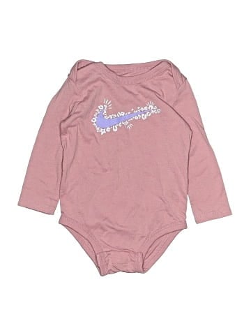 Nike Long Sleeve Onesie (view 1)