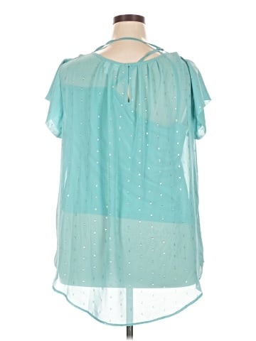 Liz Claiborne Short Sleeve Blouse (view 2)