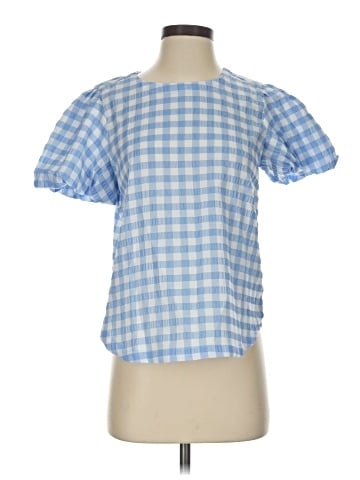 Ann Taylor Short Sleeve Blouse (view 1)