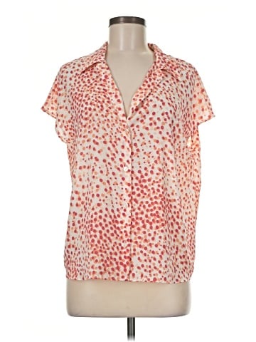 Worthington Short Sleeve Blouse (view 1)