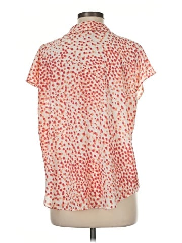 Worthington Short Sleeve Blouse (view 2)