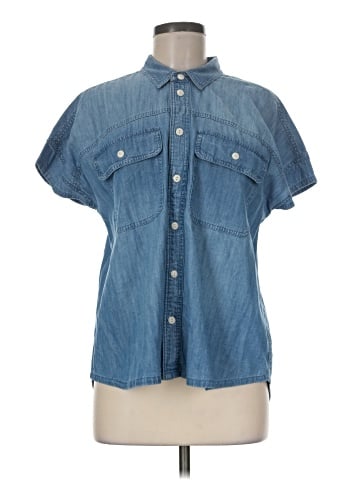 Madewell Short Sleeve Button-Down Shirt (view 1)