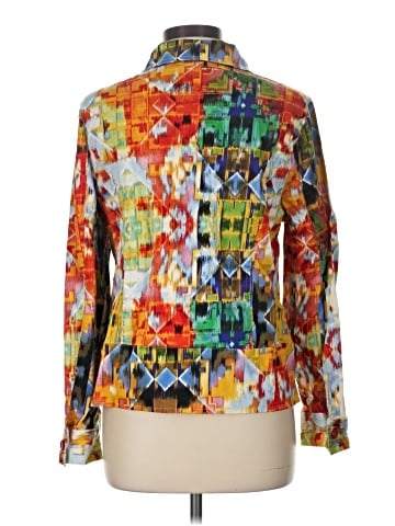 Erin London Long Sleeve Button-Down Shirt (view 2)