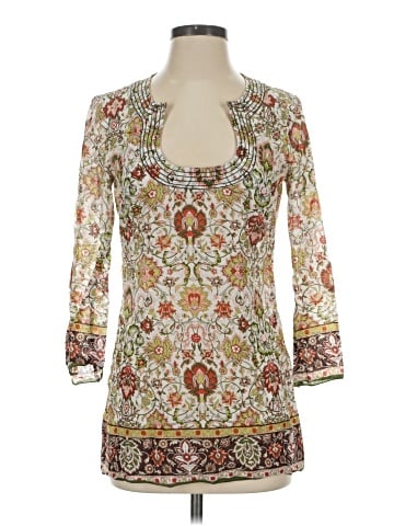 Max Studio 3/4 Sleeve Blouse (view 1)
