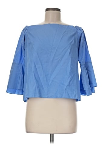 Amanda Uprichard 3/4 Sleeve Blouse (view 1)