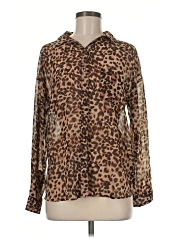 Love 21 Long Sleeve Blouse (view 1)
