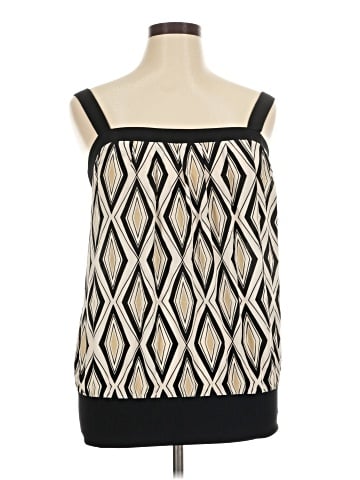 White House Black Market Sleeveless Silk Top (view 1)