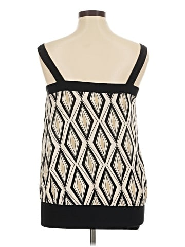 White House Black Market Sleeveless Silk Top (view 2)