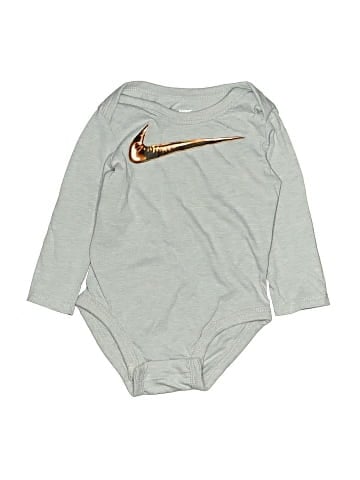 Nike Long Sleeve Onesie (view 1)
