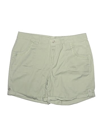 Gloria Vanderbilt Khaki Shorts (view 1)