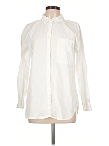 Ann Taylor LOFT Long Sleeve Button-Down Shirt (view 1)
