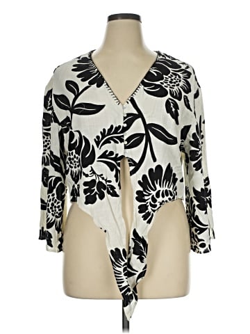 Calypso St. Barth 3/4 Sleeve Blouse (view 1)
