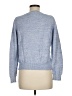 Gap 100% Cotton Blue Pullover Sweater Size M - photo 2