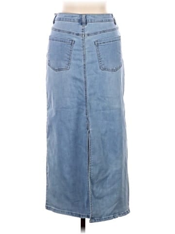 OAT Denim Skirt (view 2)