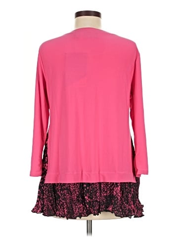 Attitudes by Renee 3/4 Sleeve Top (view 2)