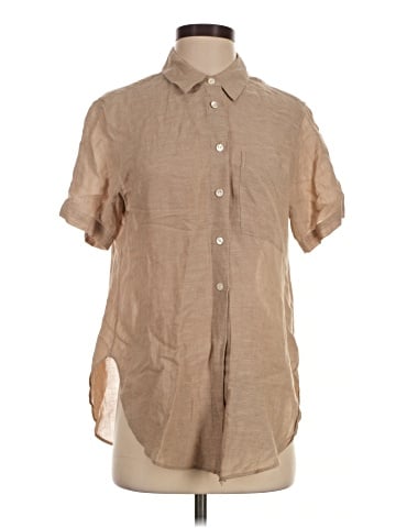 Theory Short Sleeve Button-Down Shirt (view 1)