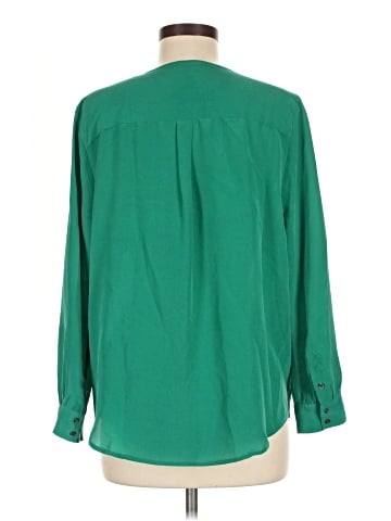 Joie Long Sleeve Silk Top (view 2)