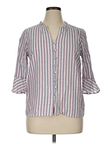 ModCloth 3/4 Sleeve Button-Down Shirt (view 1)