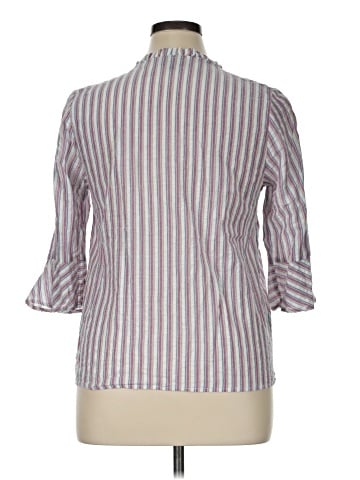 ModCloth 3/4 Sleeve Button-Down Shirt (view 2)