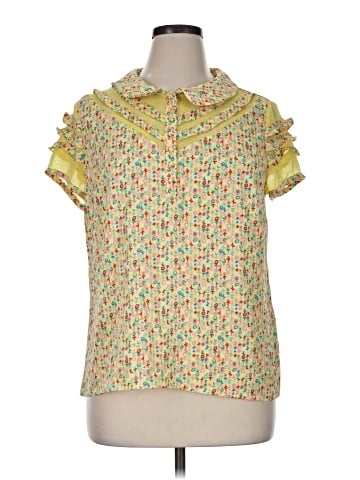 ModCloth Short Sleeve Blouse (view 1)