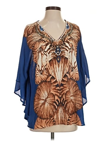 Chico's 3/4 Sleeve Blouse (view 1)