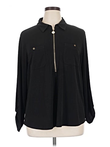 T Tahari Long Sleeve Blouse (view 1)